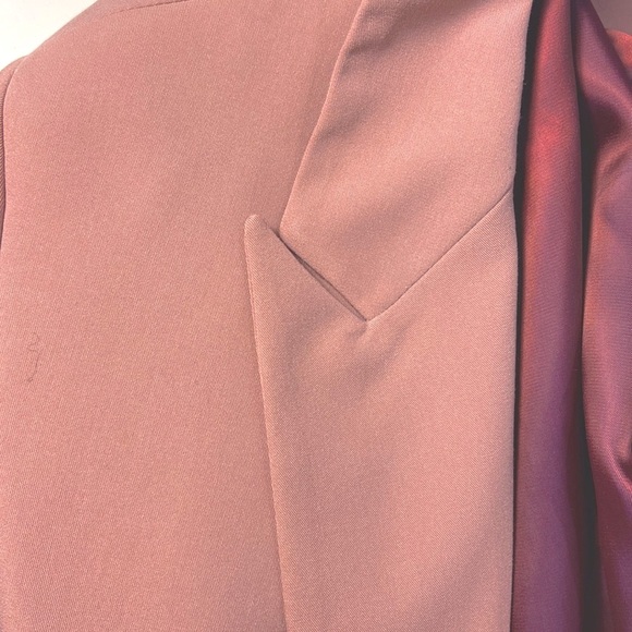 NWT Topshop Suiting Blazer in Mauve - Picture 10 of 10